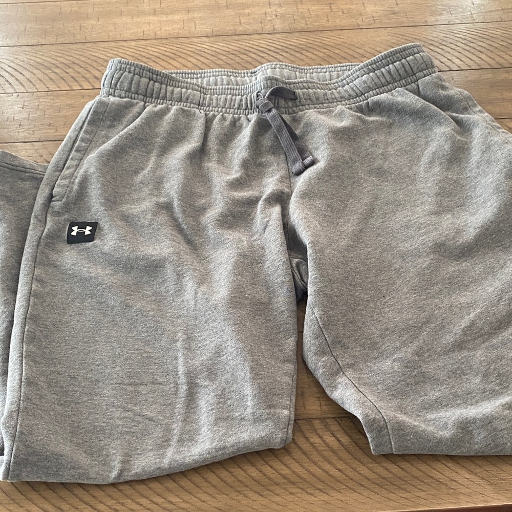 Under Armour Mens Charcoal Gray Joggers